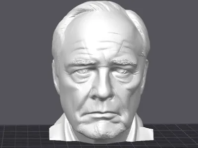 Marlon Brando Bust