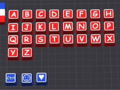 Key Caps Embossed