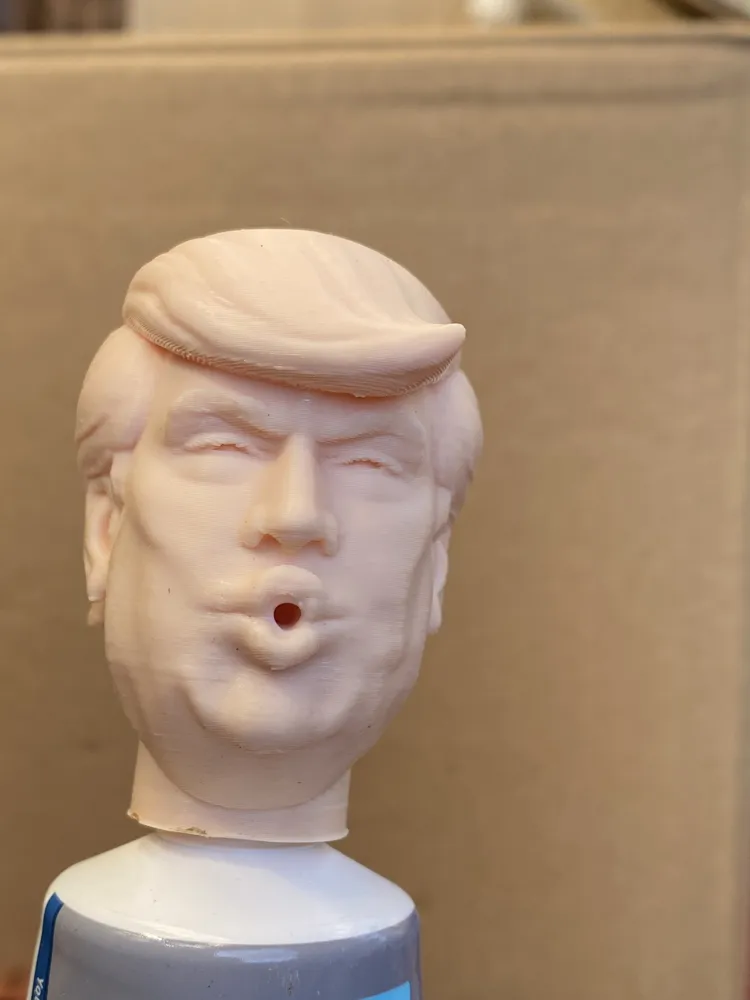 TRUMP TOOTHPASTE CAP DISPENSER by StevieWander MakerWorld: Download ...