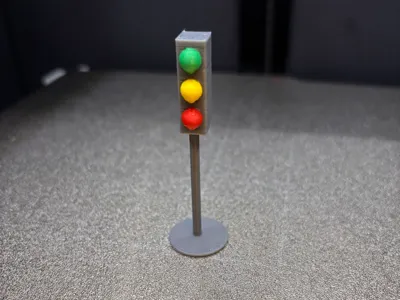 Traffic lights for cars for projects and models