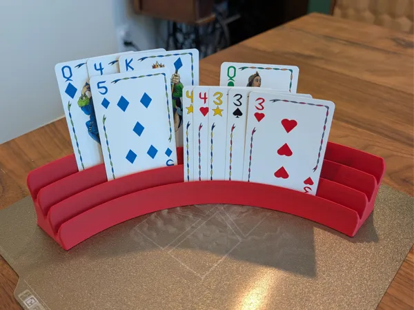 Porte-cartes à trois niveaux