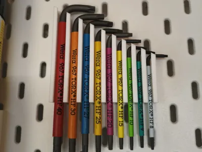Ikea Skadis Wera Torxset holder