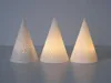 Whole set: 3 Christmas trees on one plate