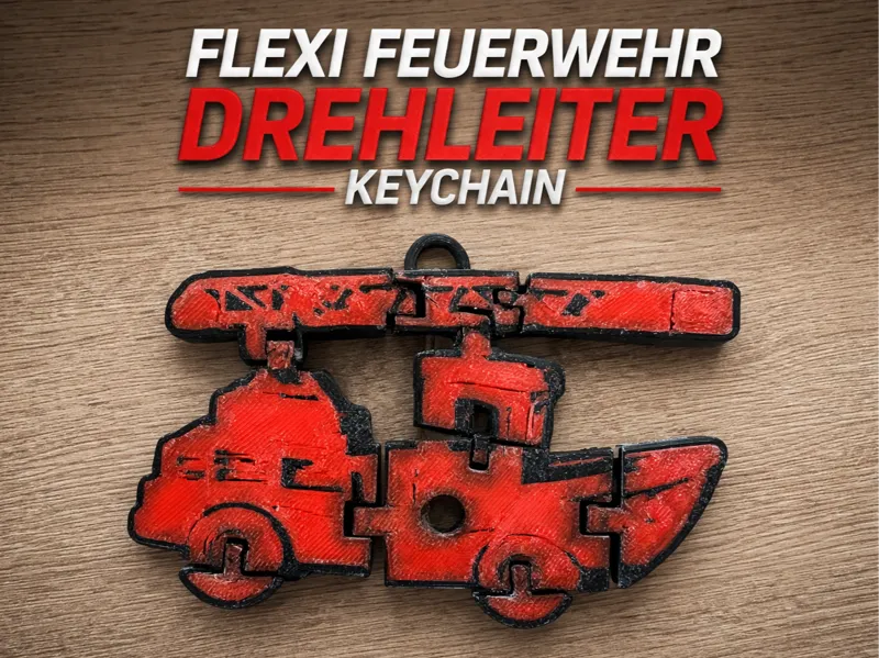 Flexi Drehleiter Benchy Feuerwehrauto 