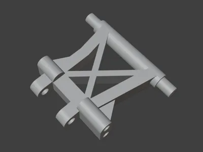 Tamiya TT02 rear lower suspension arm