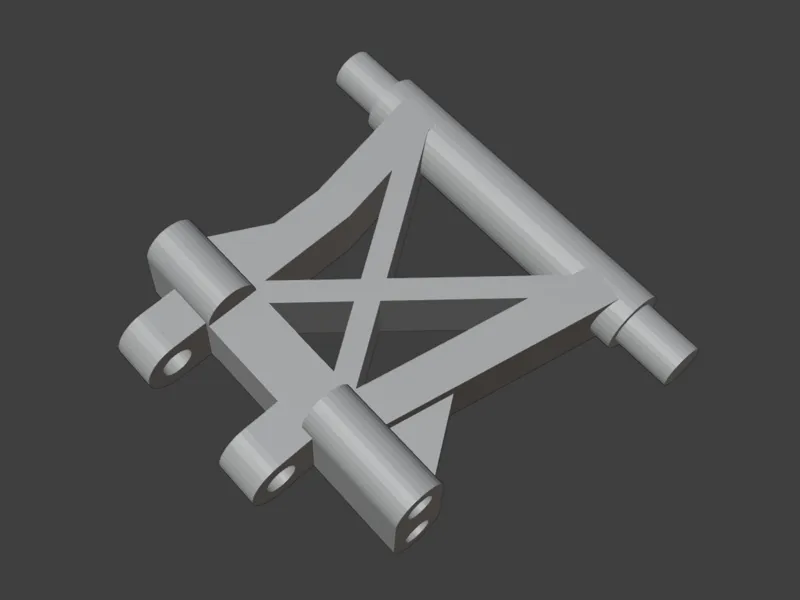 Tamiya TT02 rear lower suspension arm