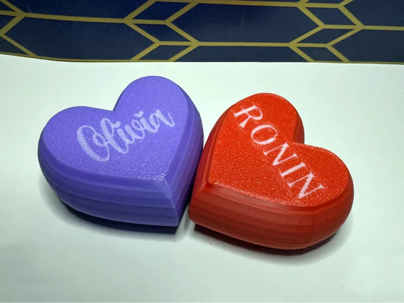 Custom Name Heart container 