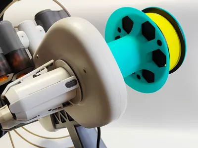 FIBER3D starter pack spool adapter for AMS Lite