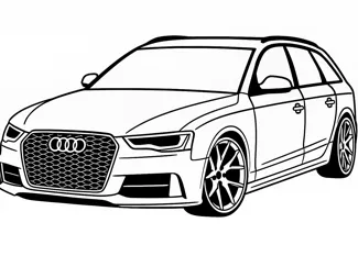 Audi A4 B8 Avant Silhouette 