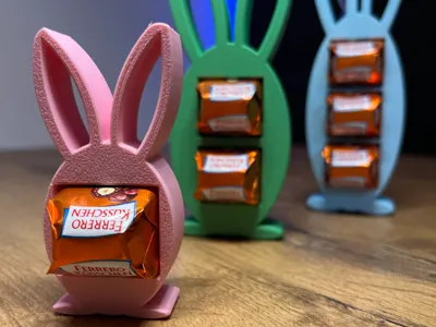 Osterhase Osterei für Ferrero Küsschen 1er/2er/3er von LetHimPrint ...