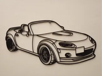 Mazda Miata NC MX5 wall art