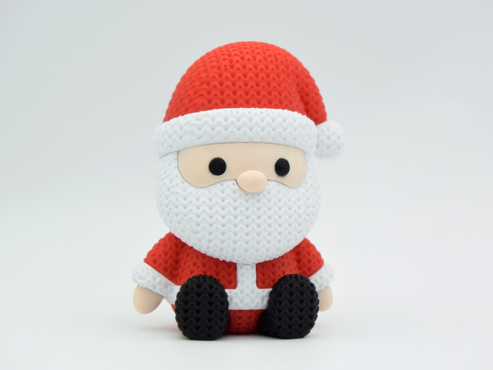 Knitted Santa Claus - Christmas
