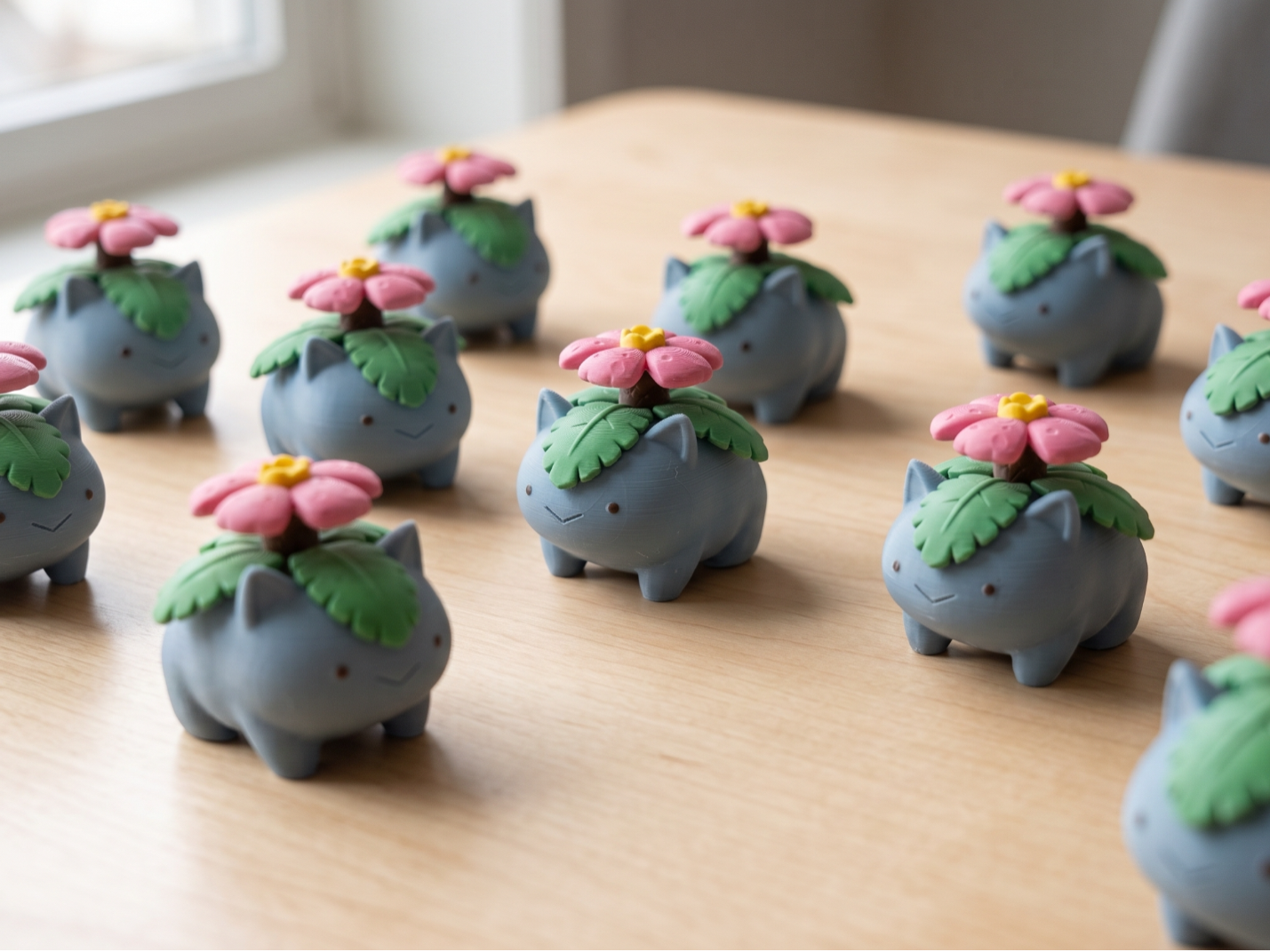 Chibi Venusaur Pokemon toy - 3D printed Characters, in stock in India