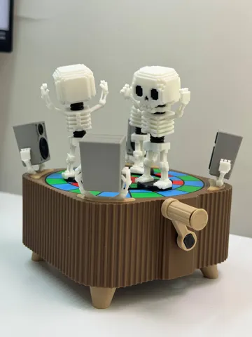 Adorno temático: Dancing skeletons — vista de referencia 3