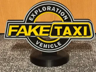Fake Taxi Sign