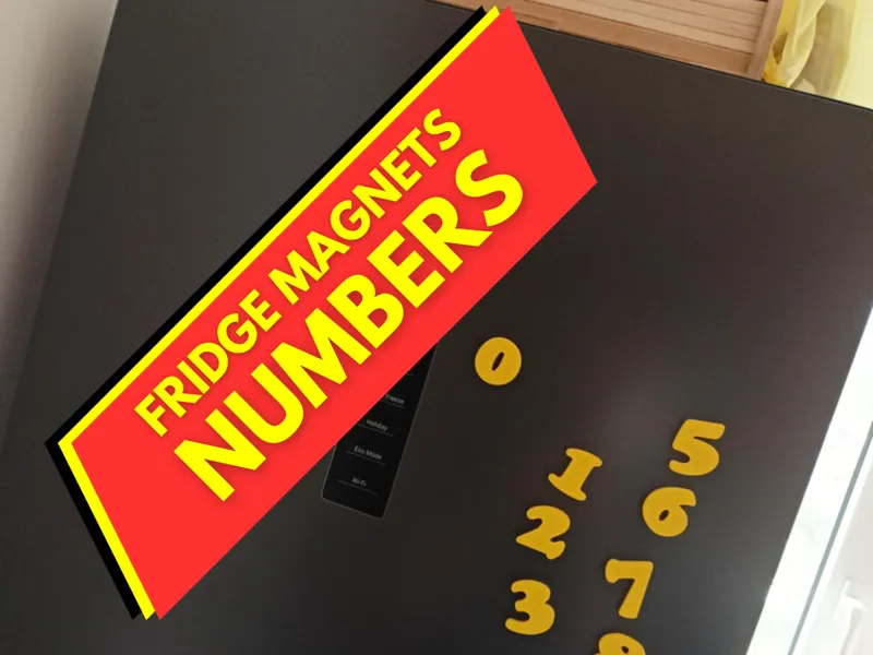 [free to sell] Fridge magnet - number 0 
