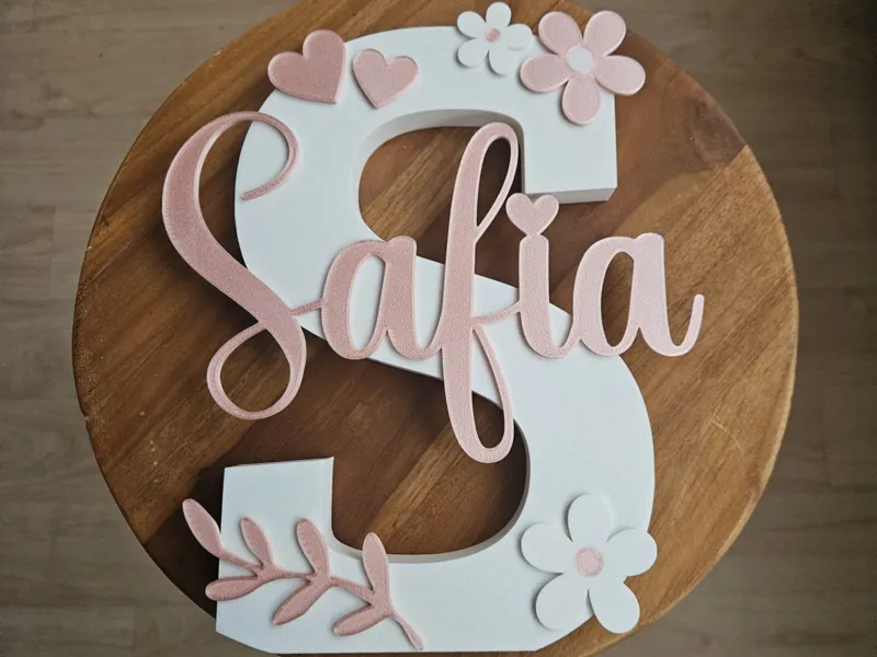Intiale S et prénom Safia / Sofia / Sophia