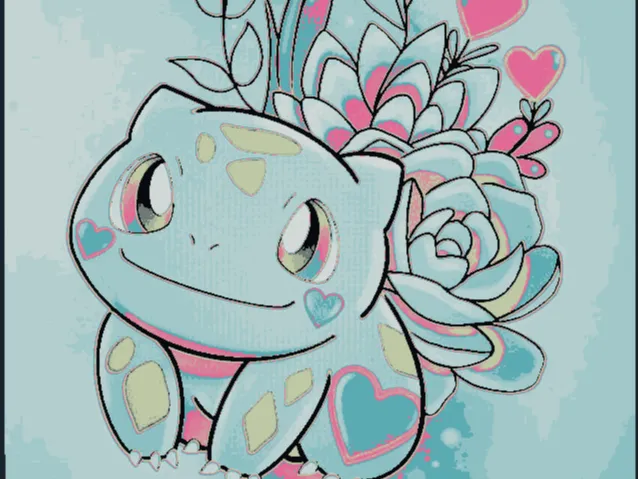 Cute Bulbasaur Succulent Hueforge
