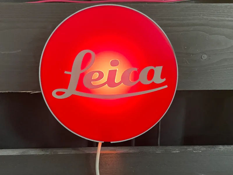 base for 5 inch acrylic sign with led lamp kit 001