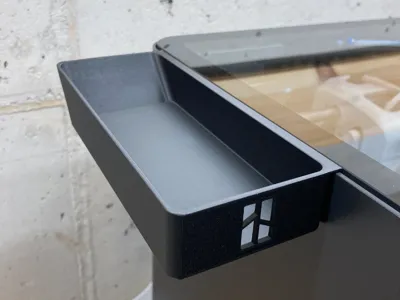 P1S side top storage compartment support unnecessary