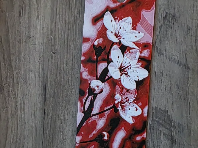 Cherry Blossom Bookmark