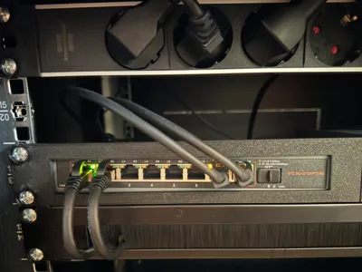 Davuaz 2.5Gbit Switch 19" Rack insert