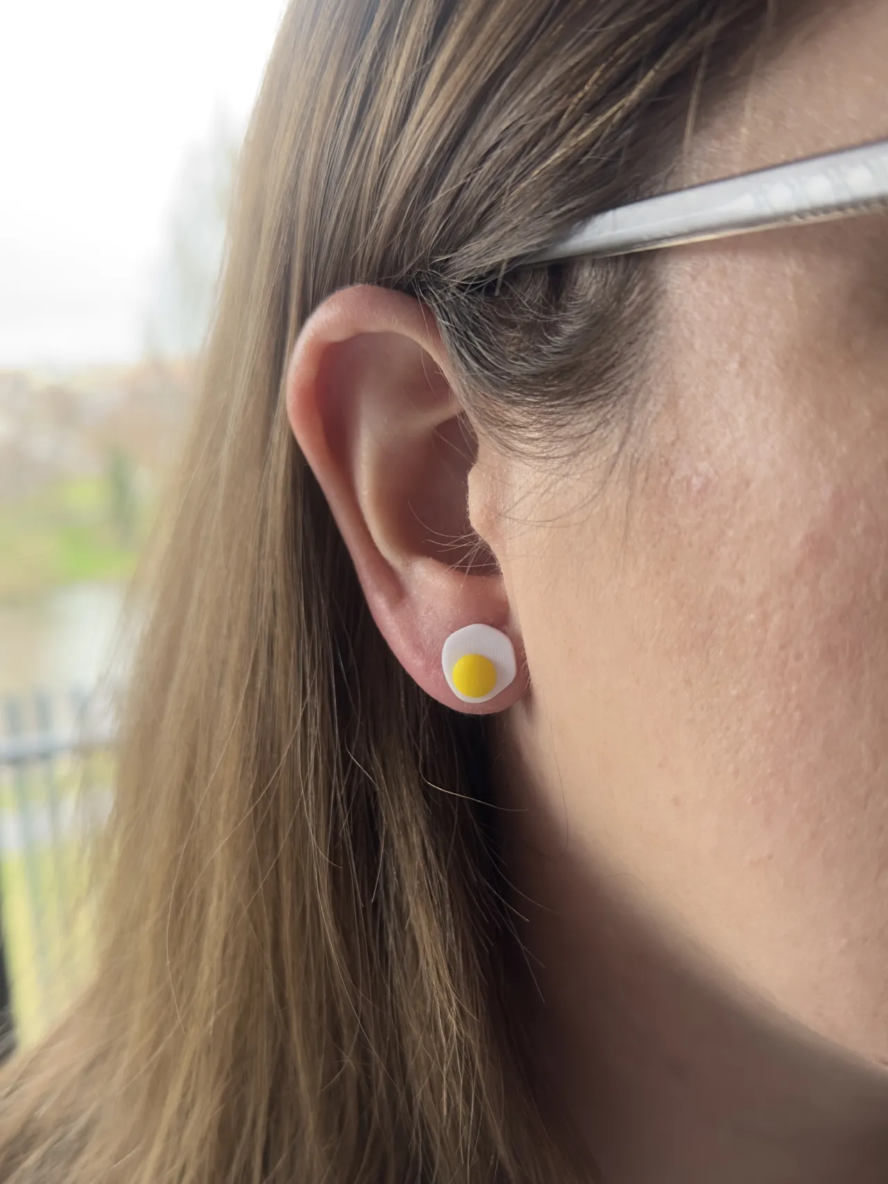 Egg Earrings view 2
