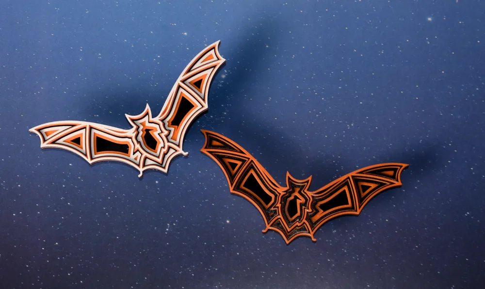 6 Layer Bat Decoration by lindnjoe MakerWorld