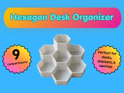 Hexagon Desk Organizer