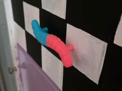 Gummy Worm Drawer pull 