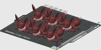 Pokemon Eeve Articulado