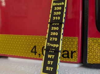 Atemschutzgeräteträger Anhänger Feuerwehr