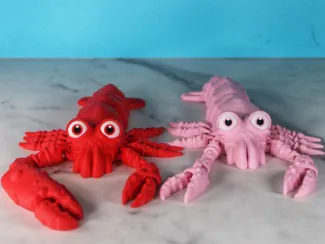 3d flexi shrimp