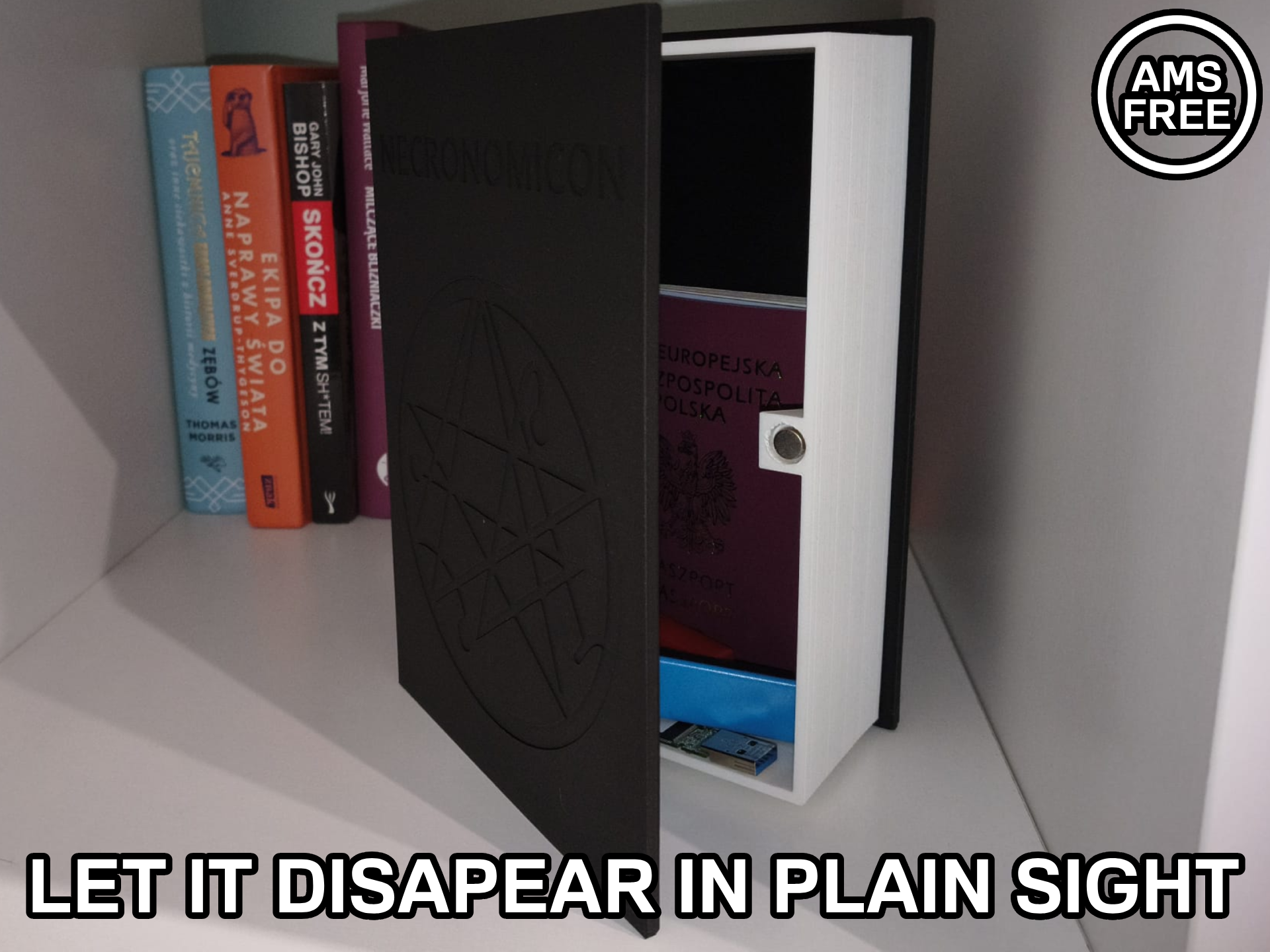 Secret Book Safe – 4 Cover Variants / 2 Sizes
