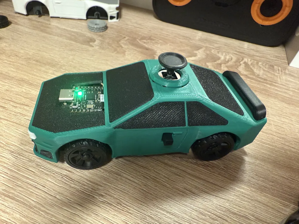 Model Car Control One-Hand RC Supercar Controller – Modular Platform - Free 3D Print ...