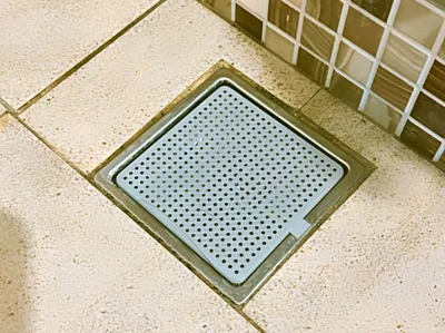 Easy-Remove Square Drain Strainer / Multi-Purpose Filter Plate (with Handle)