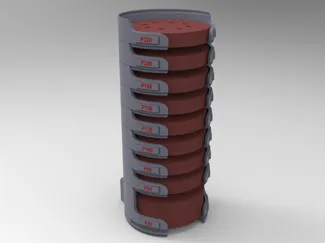 Sanding Disc Organizer 125mm
