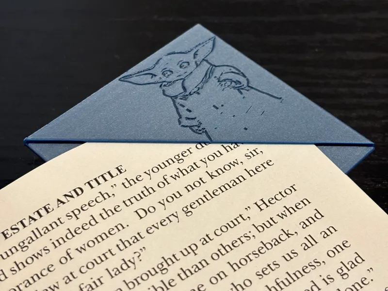 Corner Bookmark (The Child)