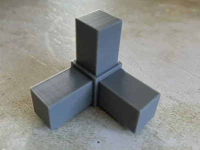 Aluminium Tubing 16mm Connecter Pieces
