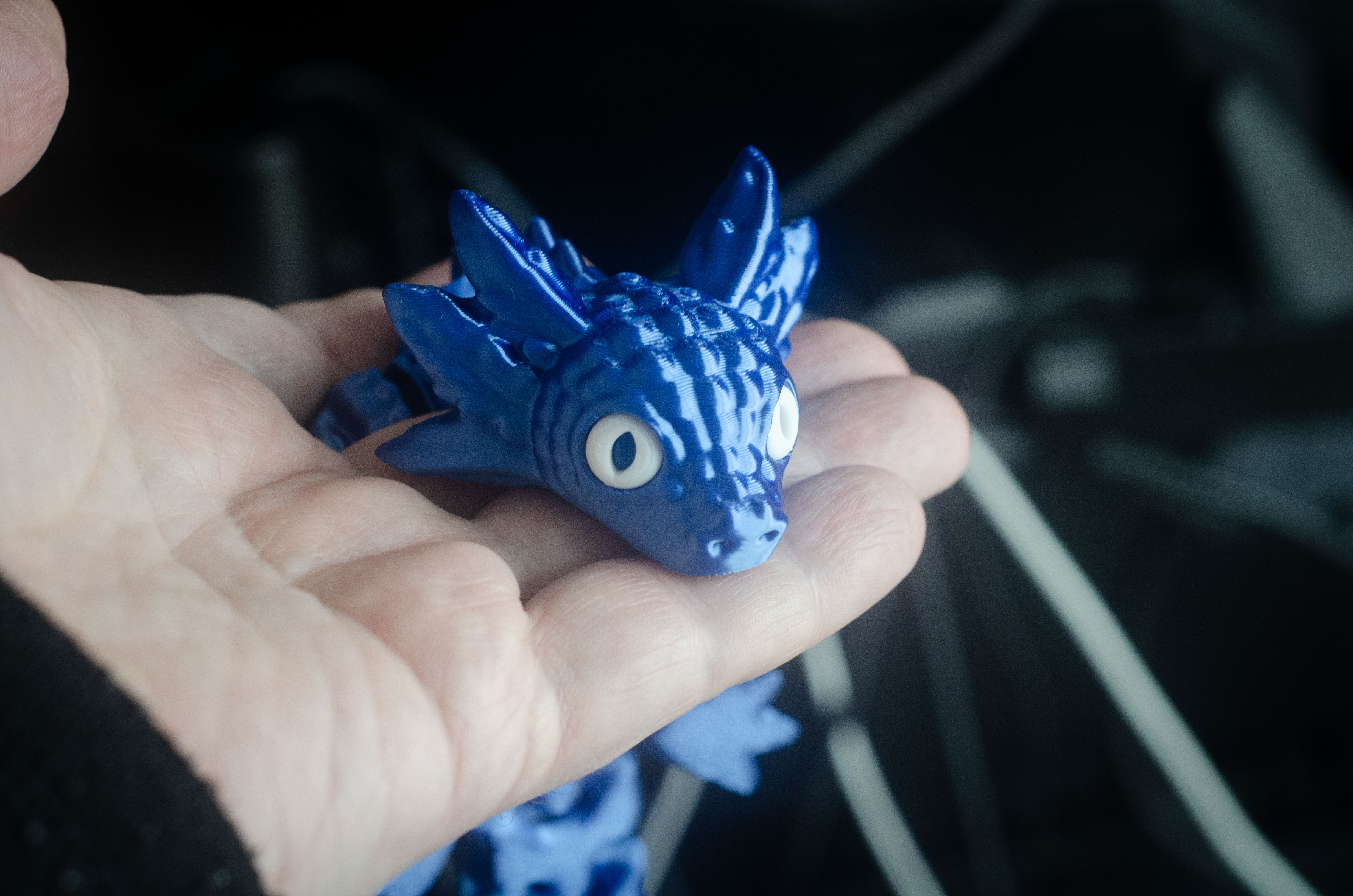 Miniatura 8 do modelo 3D Cute Crystal Axolotl Flexi 