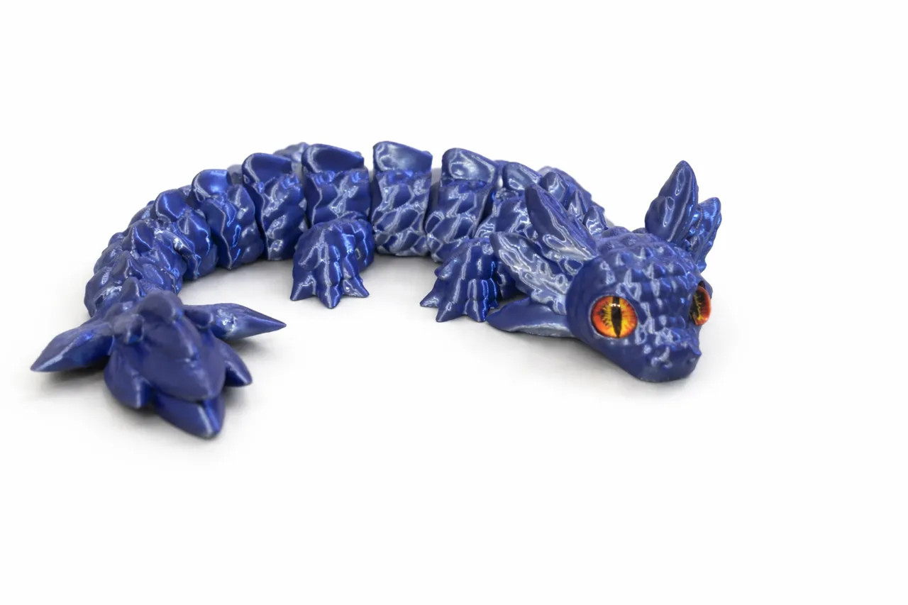 Cute Crystal Axolotl Flexi view 2