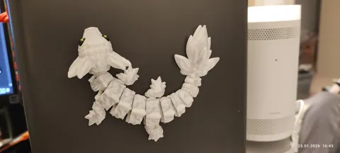 Cute Crystal Axolotl Flexi view 4