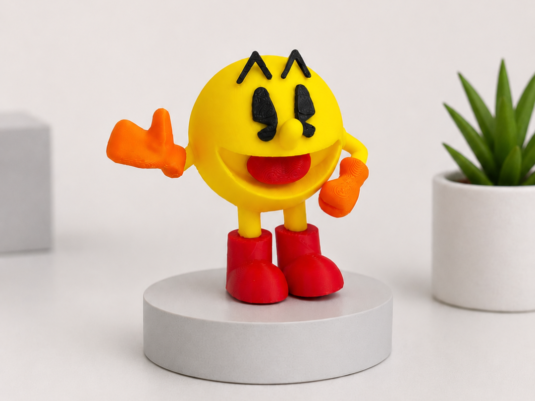 Pac-Man Character Figure – (no ams)