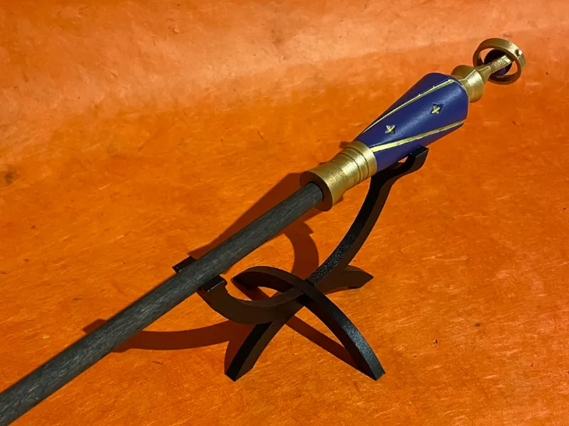 The Astrolabe Wand handle 