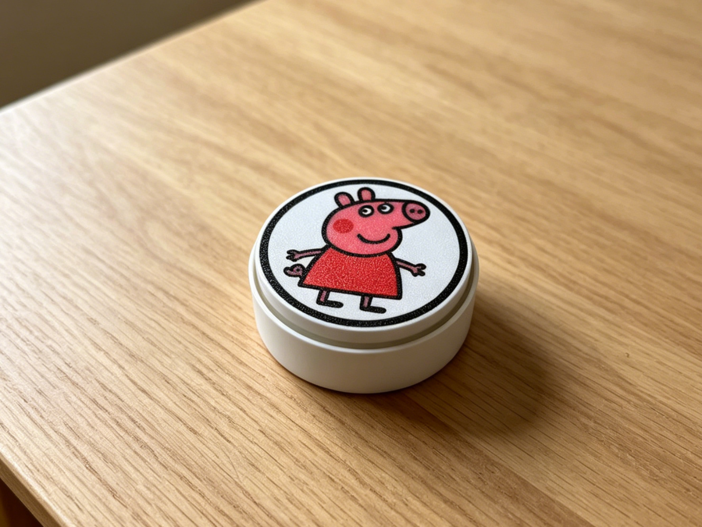 小猪佩奇按压玩具-多色一盘打印-咔哒点击器可活动解压玩具