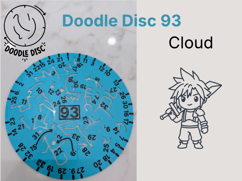 Doodle Disc 93 Cloud