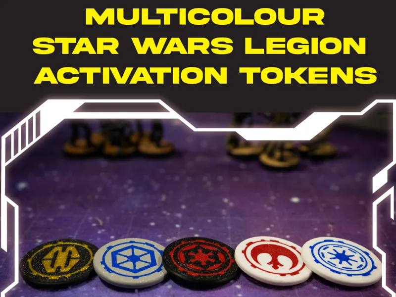 Star Wars Legion Activation Tokens