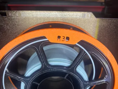 Open Source R3D Plastic Spool Universal AMS Adapter Ring