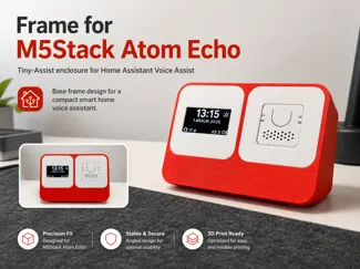 Frame for M5Stack Atom Echo