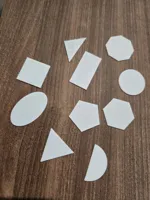 Lot de dix formes géométriques déco — photo 2